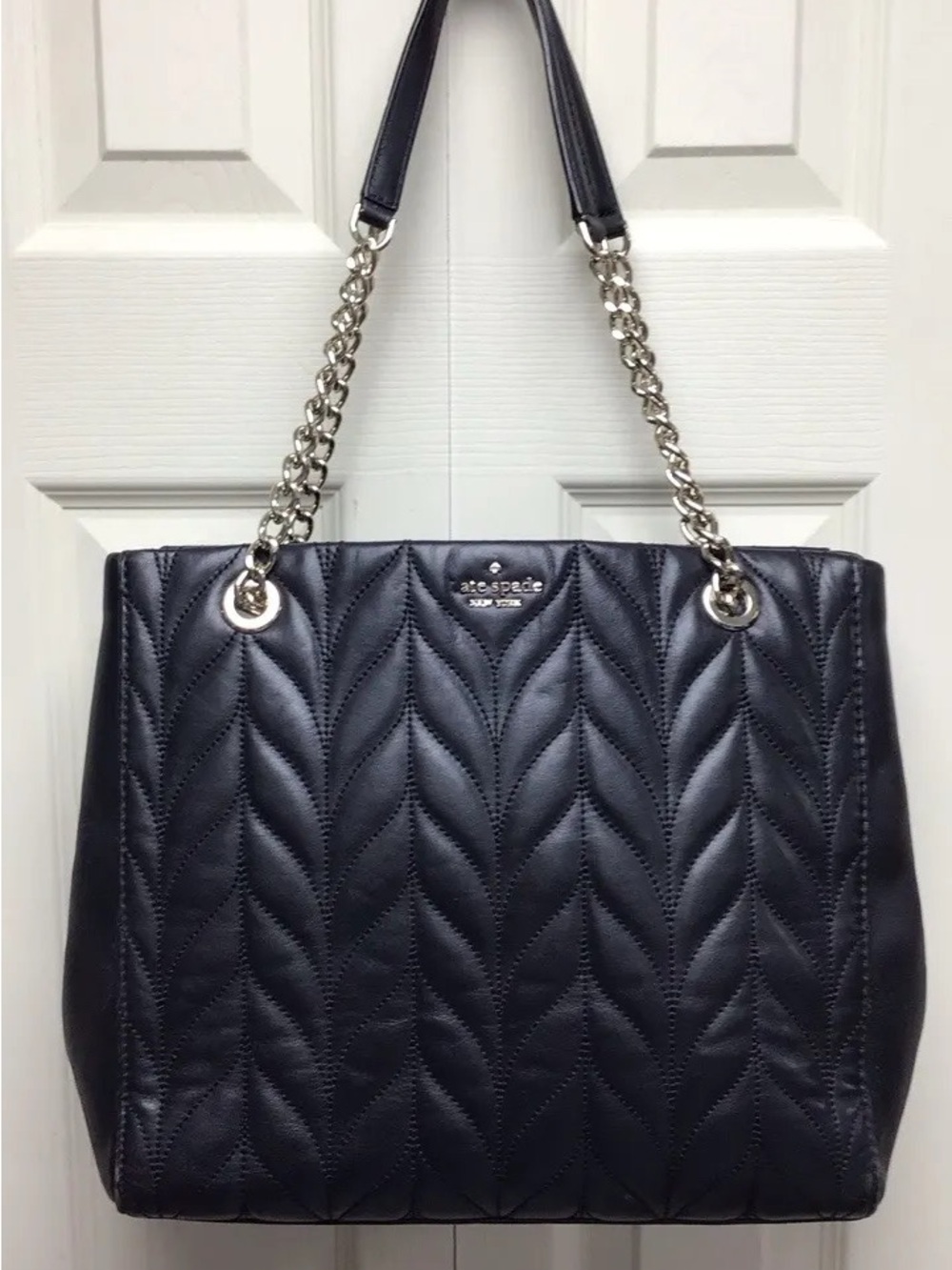 Kate Spade Quilted Leather Tote- NY briar lane !!!